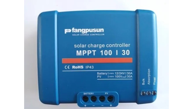 MPPT 100-30 blue Fangpusun ρυθμιστης φόρτισης MPPT 30A 12V/24V 